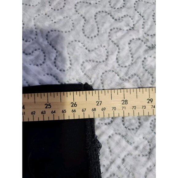 Mother Jeans Women 26 Black Distressed Skinny Looker Ankle Fray Guilty As Sin - Picture 7 of 9